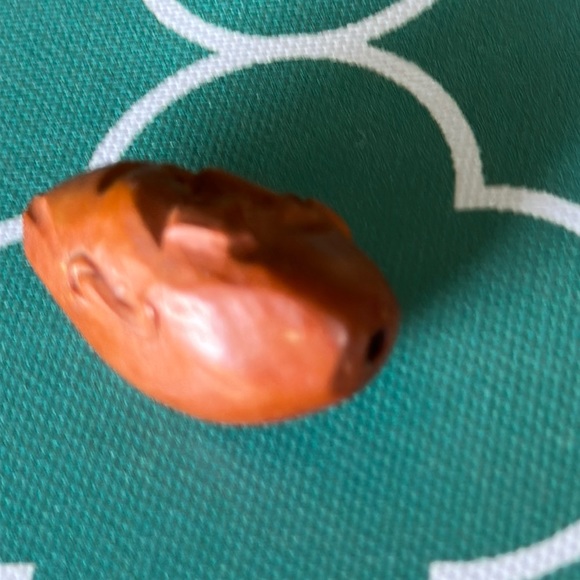 Prayer bead hand carved from a nut very old Buddha - Picture 3 of 8